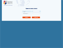 Tablet Screenshot of adminor.univ-catholille.fr